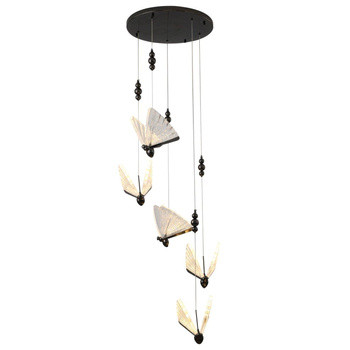 LAMPA WISZĄCA LED czarna BEE LAMP 5 ekskluzywna