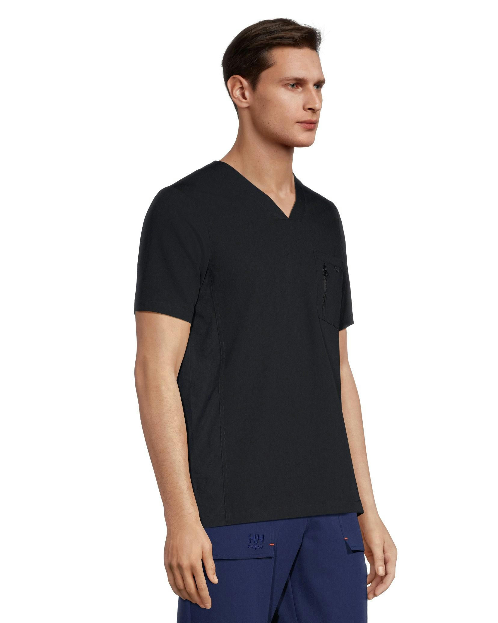 Helly Hansen Workwear Men's Tuckable V-neck Rip Stop Scrub Top