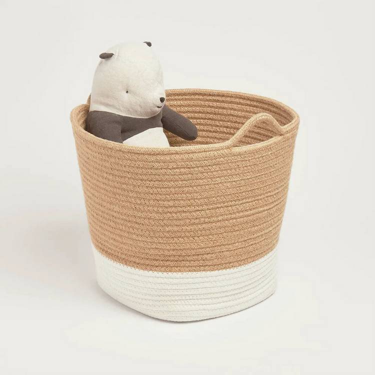 Great Little Trading Company Rope Storage Basket - Natural