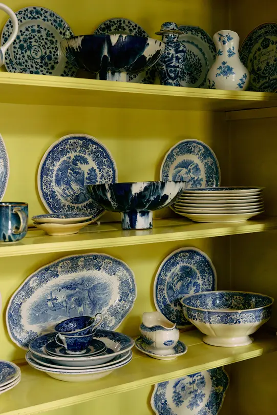 Schale Indigo