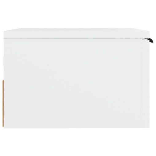NNEVL Wall-mounted Bedside Cabinets 2 pcs White 34x30x20 cm