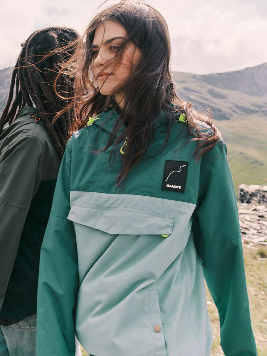 Kepler Fleece Lined Overhead Jacket in Khaki