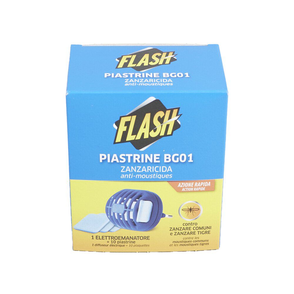 Diffuseur électrique anti moustiques Flash 10 plaquettes
