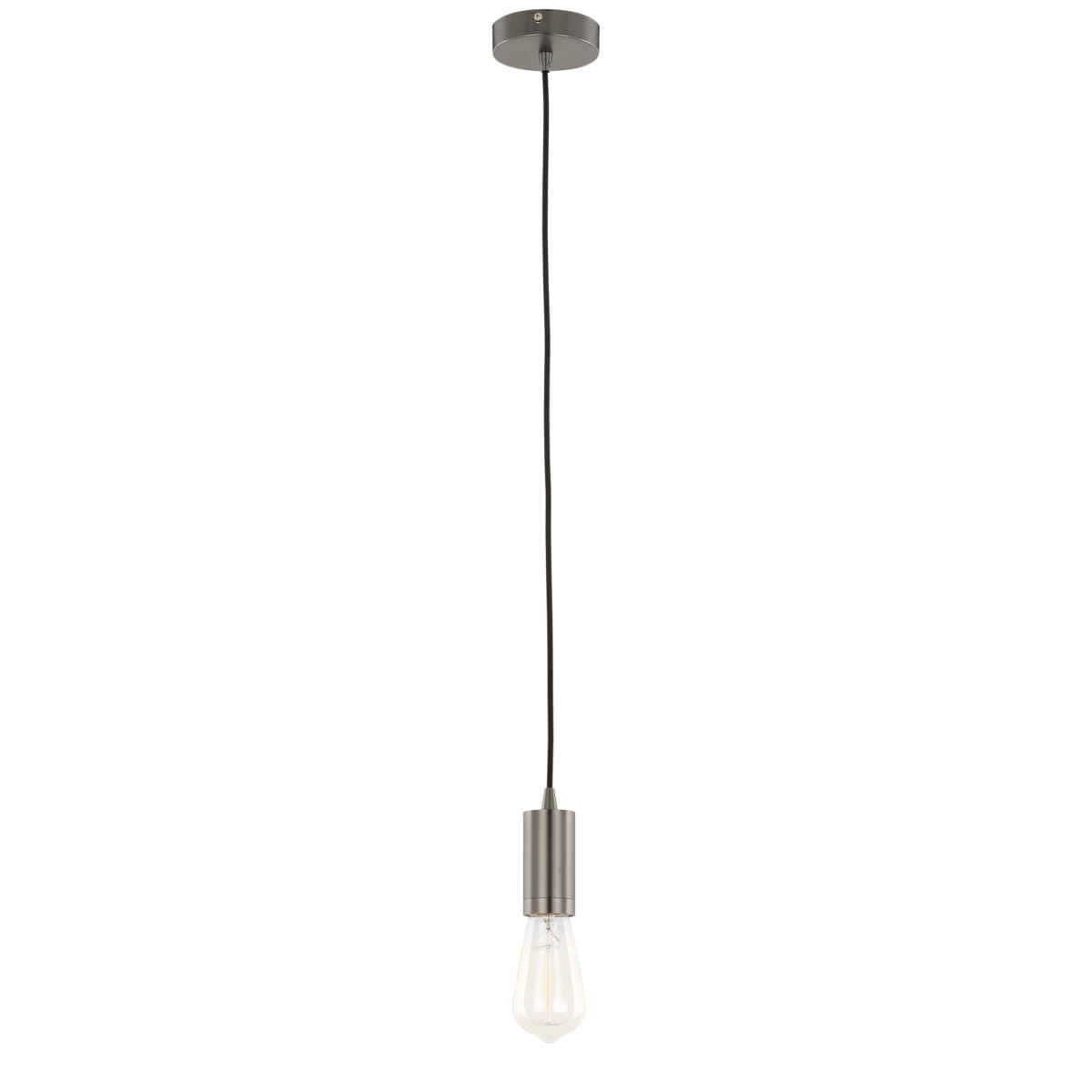 Lampa wisząca czarny mat Moderna 1xE27x60W wym: 150x4,7x4,7 cm Italux