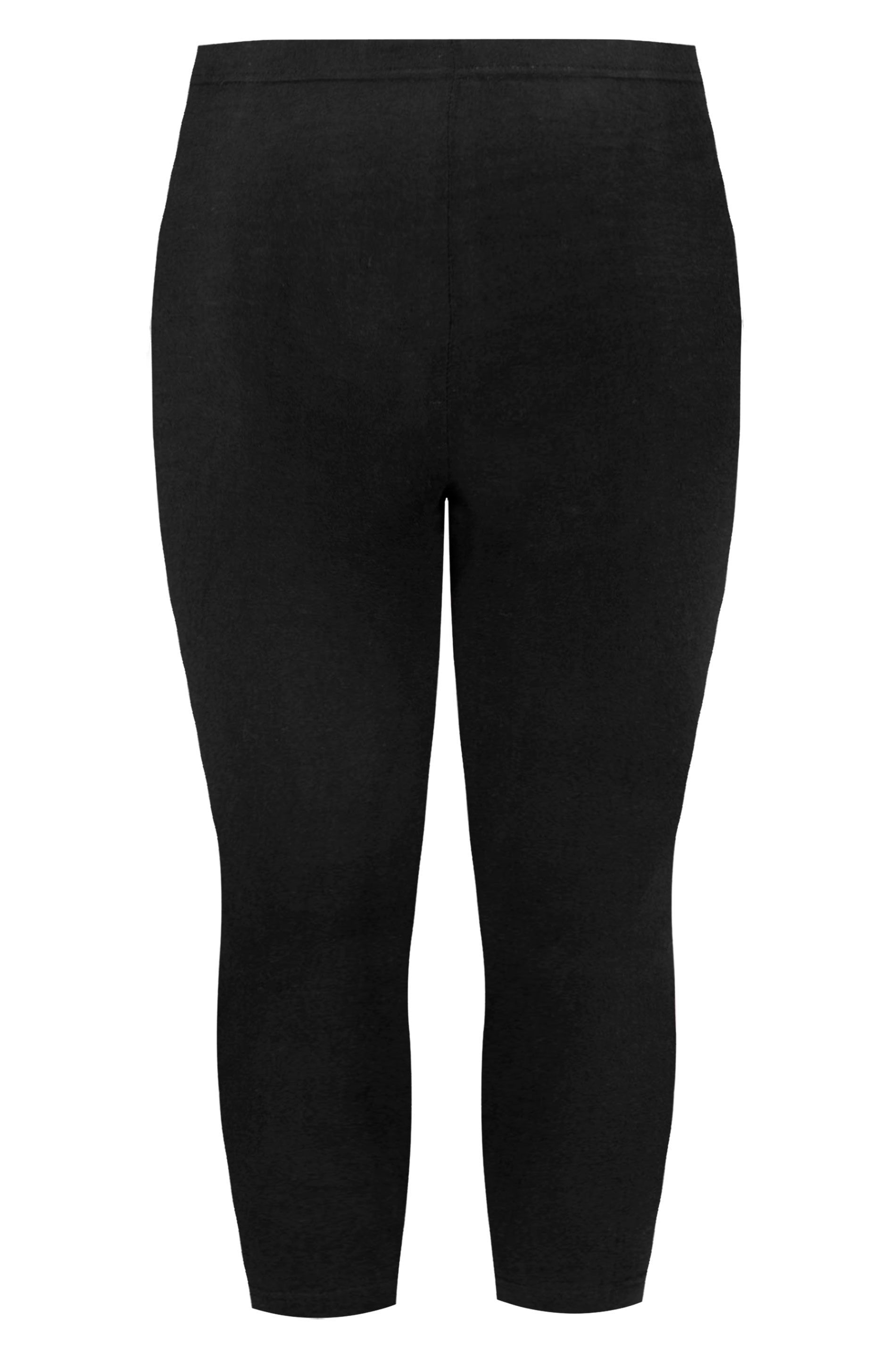 Yours 2 Pack Cropped Length Leggings