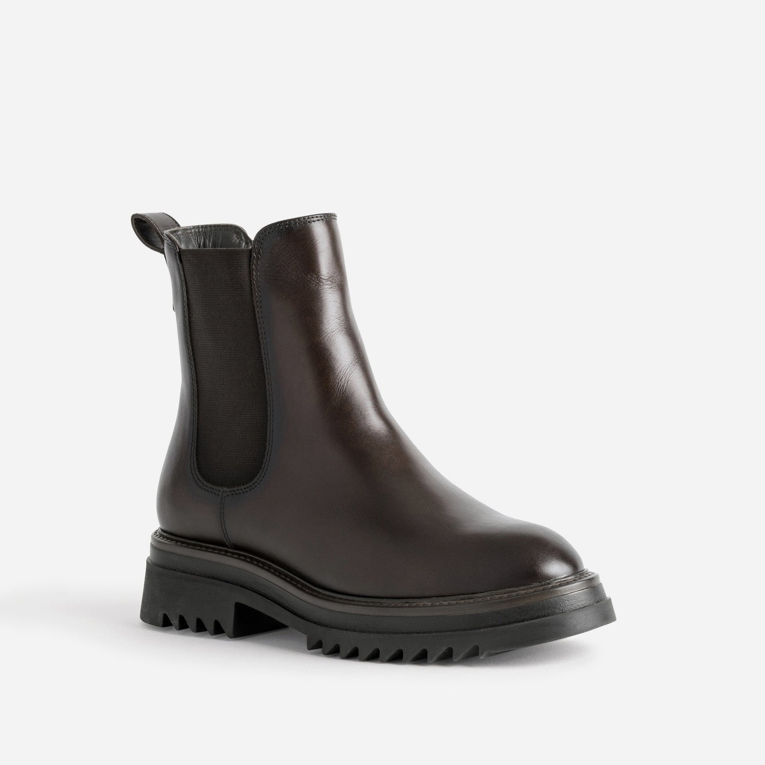 Chelsea boots TEXTO marron cuir