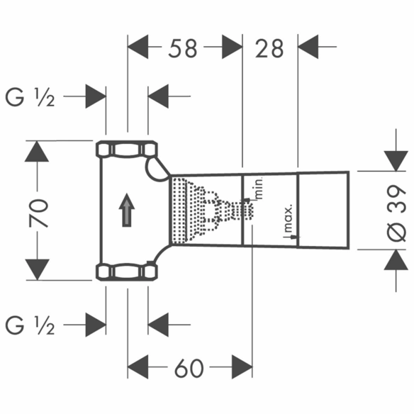 Absperrventil »Absperrventil DN 15 «, Aluminium, 1/2