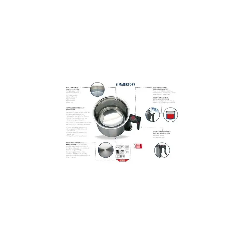 Milchtopf Inox