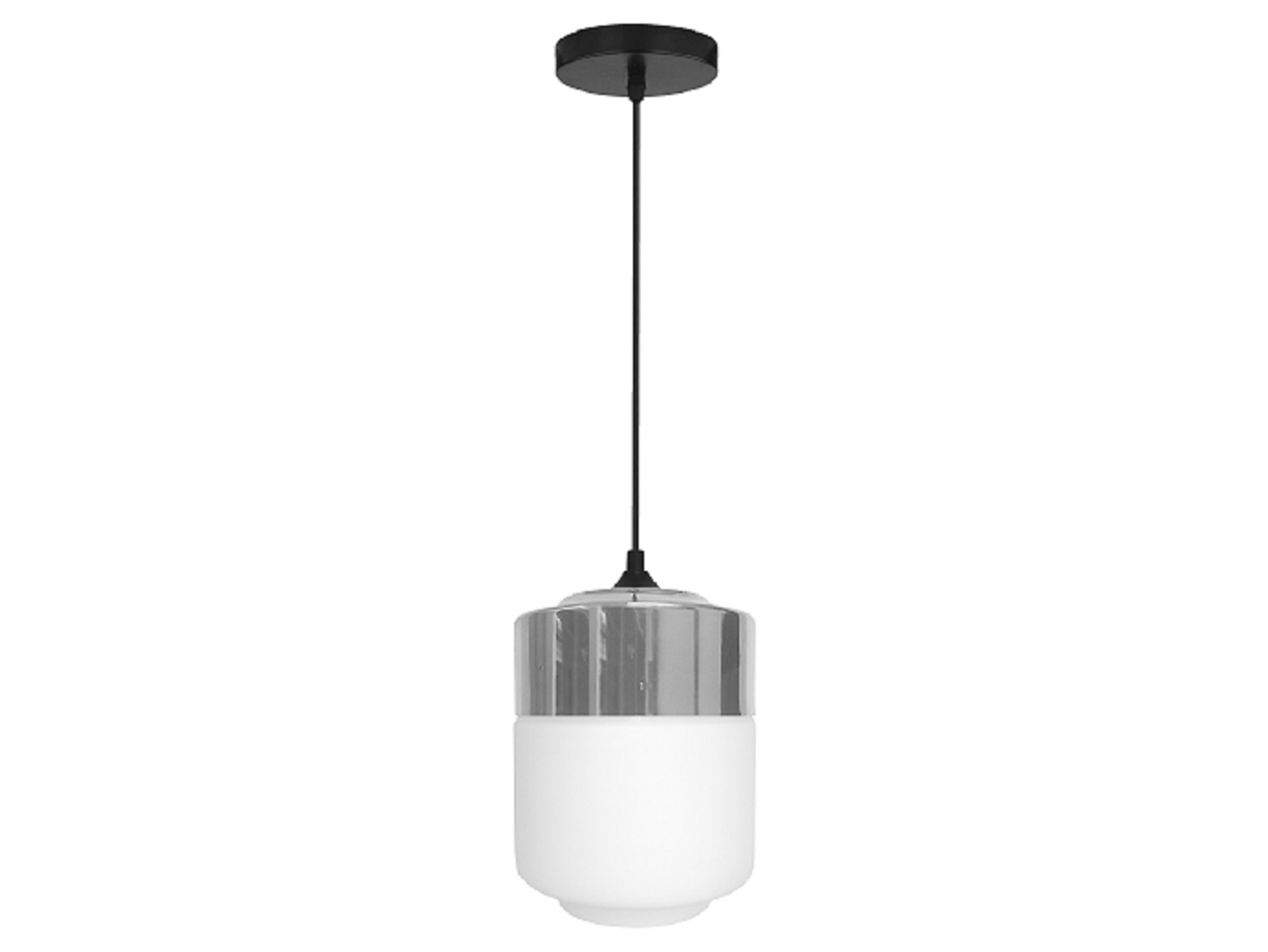 Lampa wisząca Masala metalowa srebrna