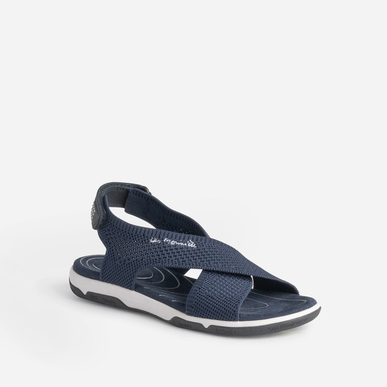 Sandale TBS marine en mesh