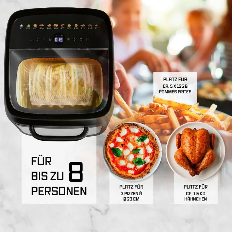 Heissluftfritteuse Gourmetmaxx