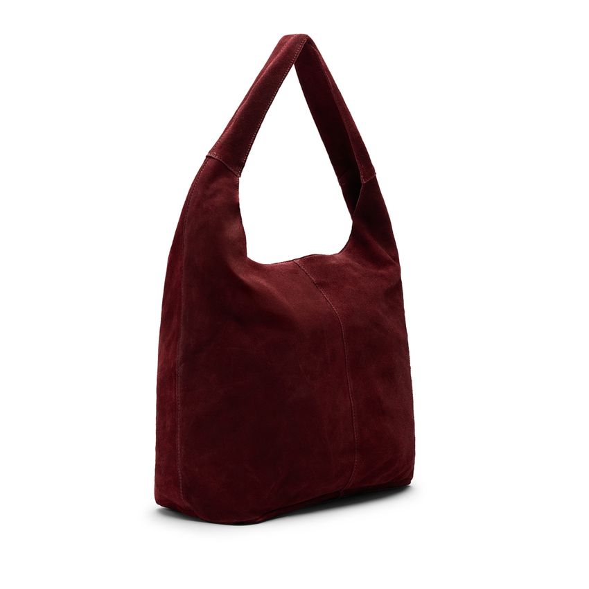 Manfield Rode suède shopper