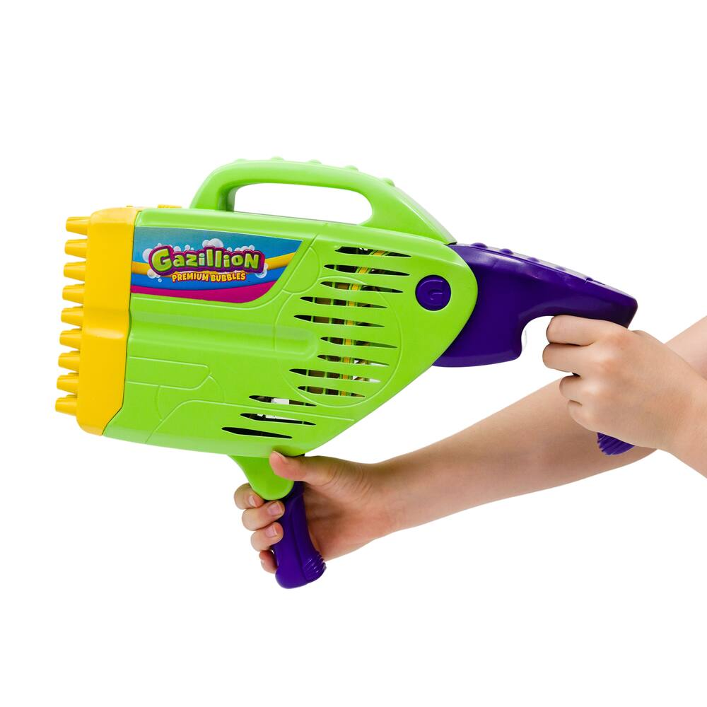 Gazillion Bubbles® Stormin' Bubble Blaster, Includes 8 oz of Bubble Solution, Ages 3+