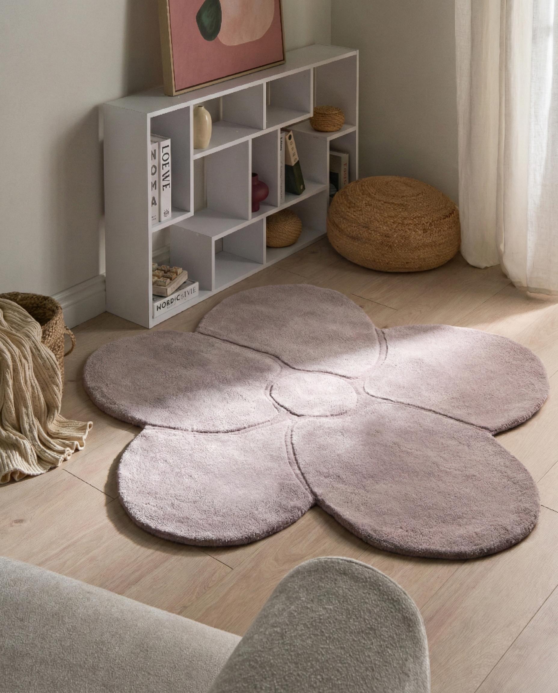 Rug KOKKINI Violet ? 140 cm Wool