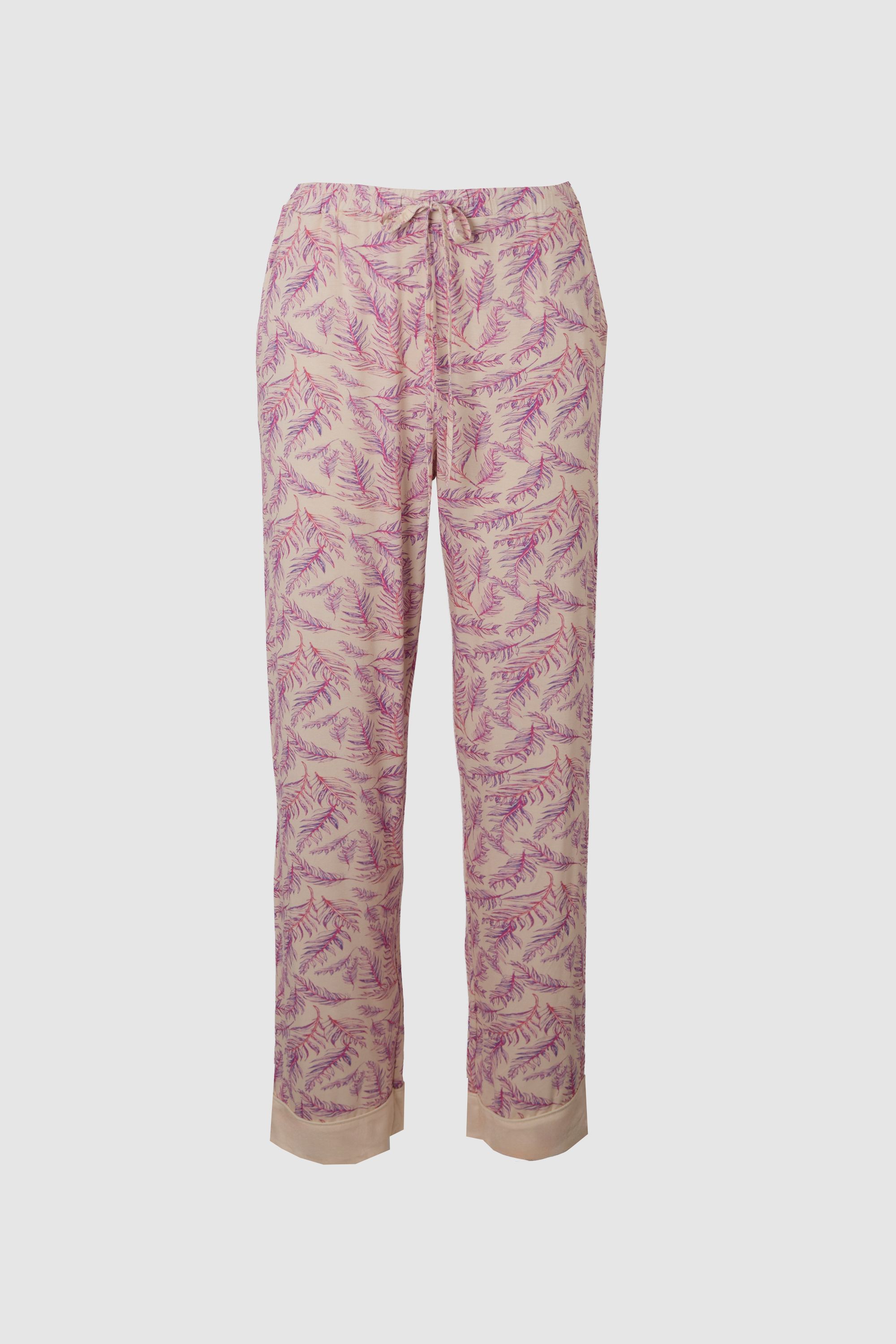 Ted Baker Traditional Jersey Pj Set Butter Cream