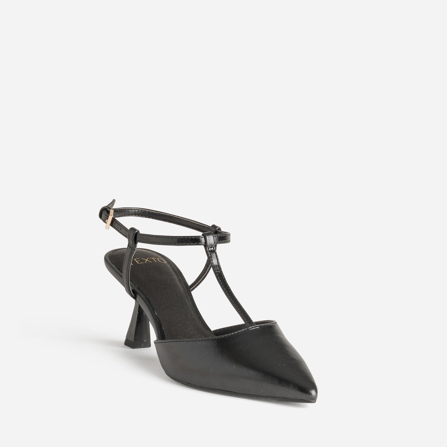 Escarpin slingback TEXTO noir