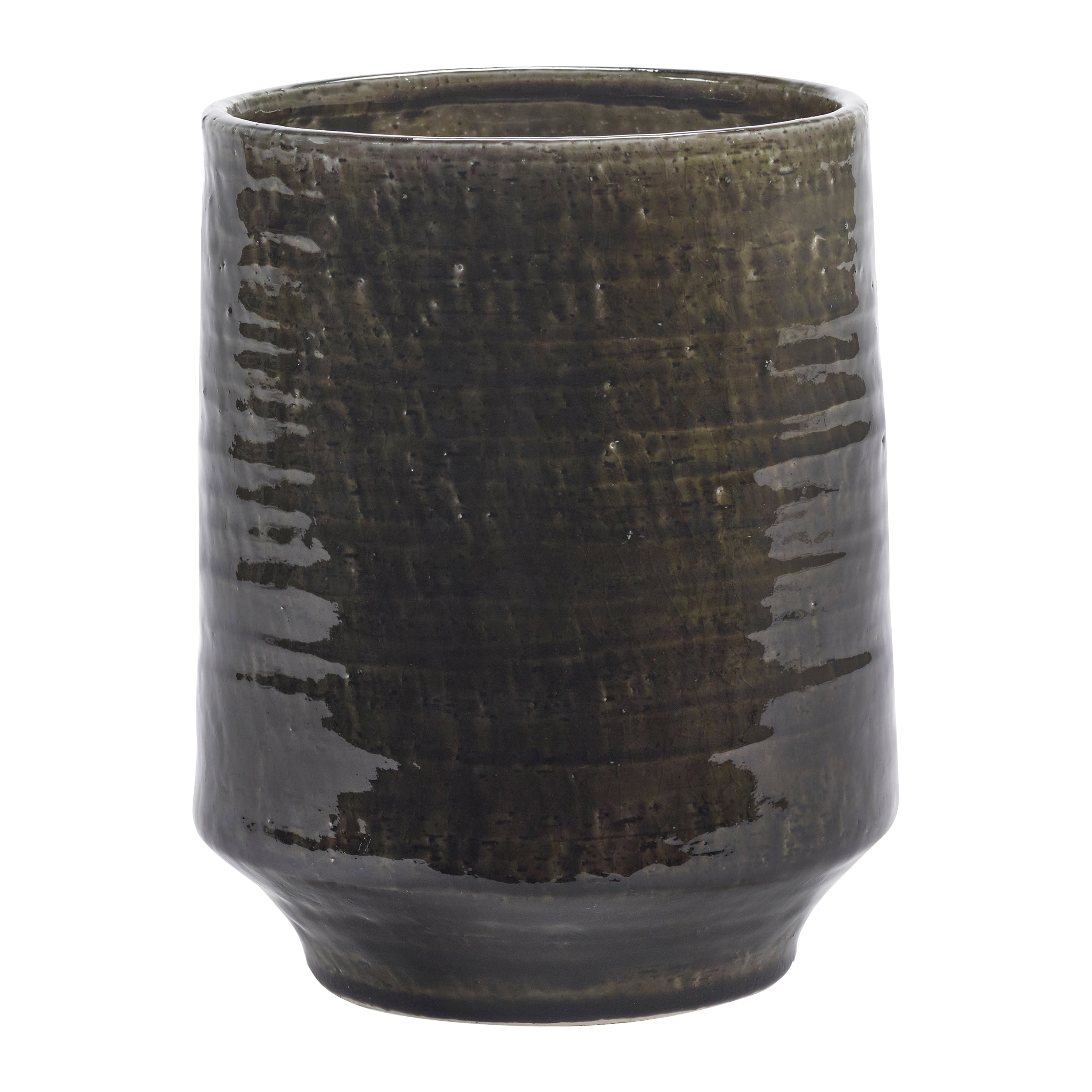 SERAX - Indoor Bloempot M - Donkergroen