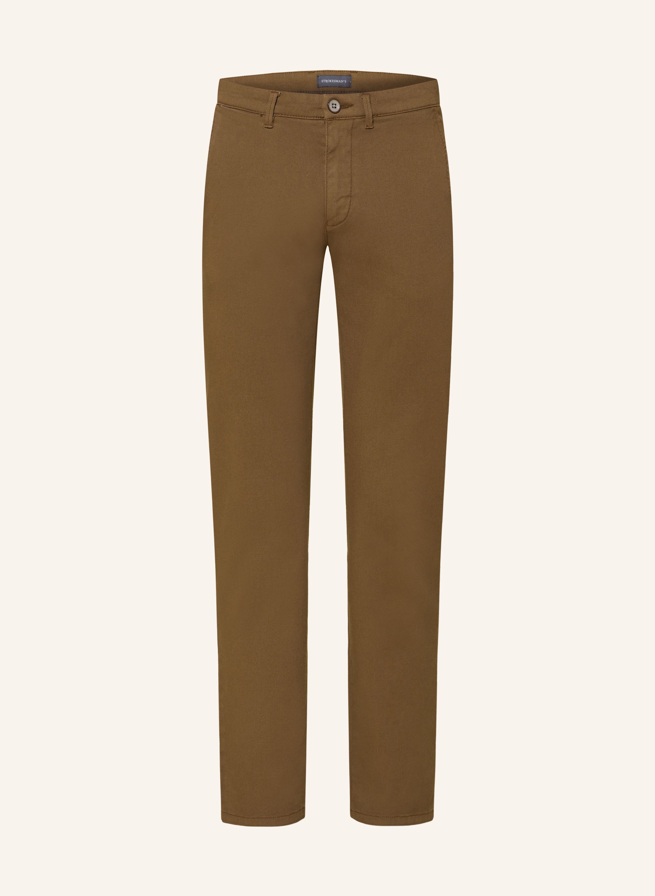 STROKESMAN'S Piqué-Chino Slim Fit