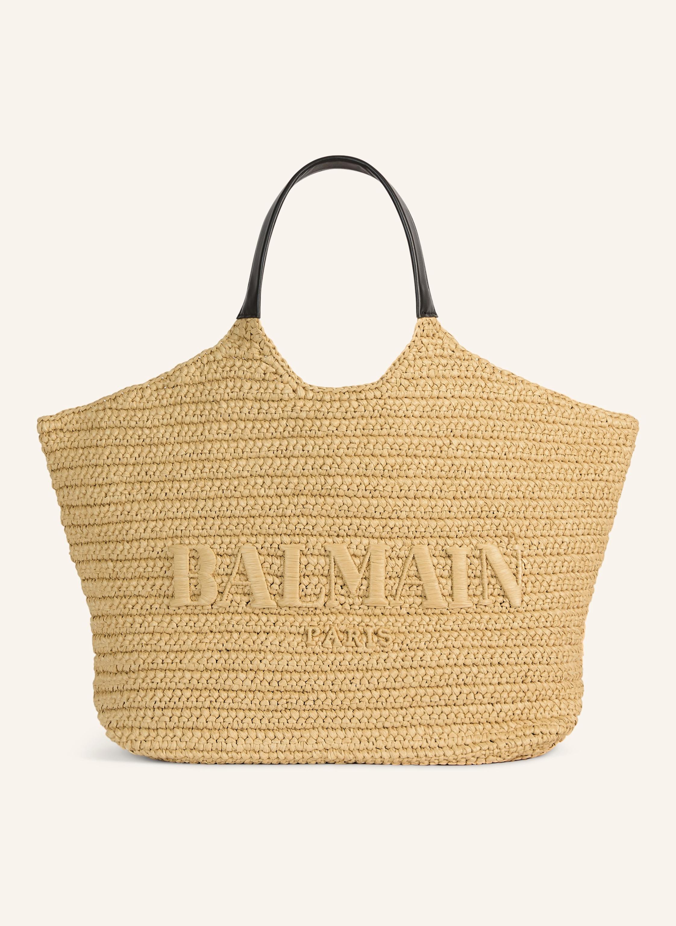 BALMAIN Gehäkelter Balmain Shopper