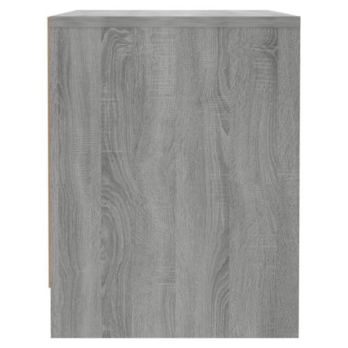 NNEVL Bedside Cabinets 2 pcs Grey Sonoma 45x34x44.5 cm Chipboard