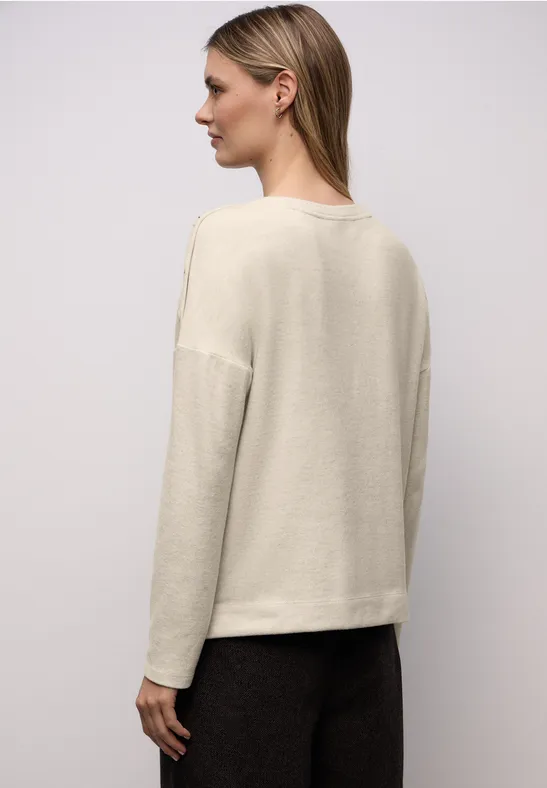 Softes Shirt mit Knöpfen