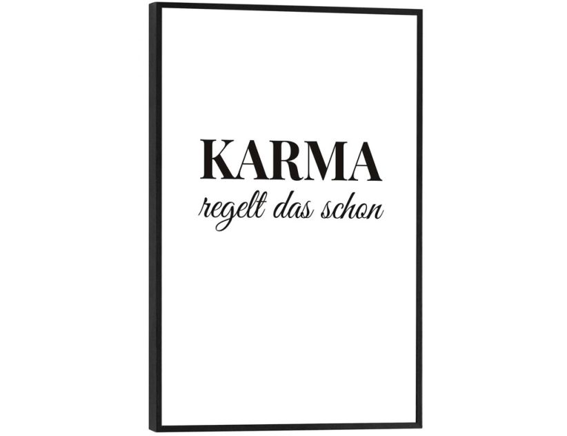 Bild Slim Frame Black Karma