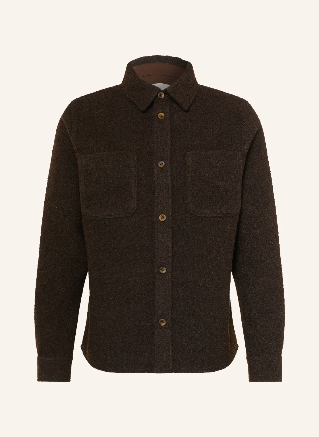 LES DEUX Overshirt aus Bouclé