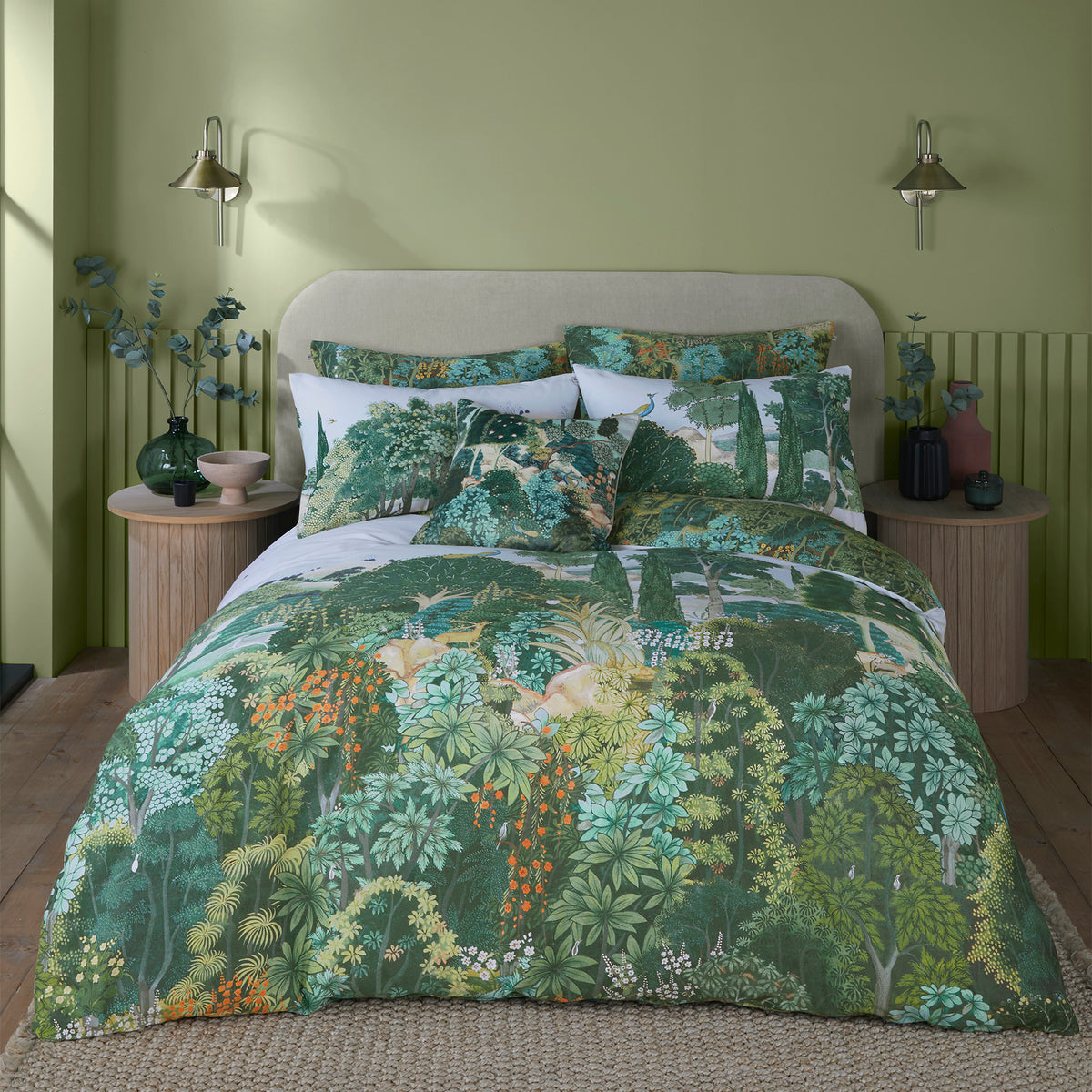 Graham & Brown Dekbedovertrek tweepersoons New Eden 200cm x 200cm