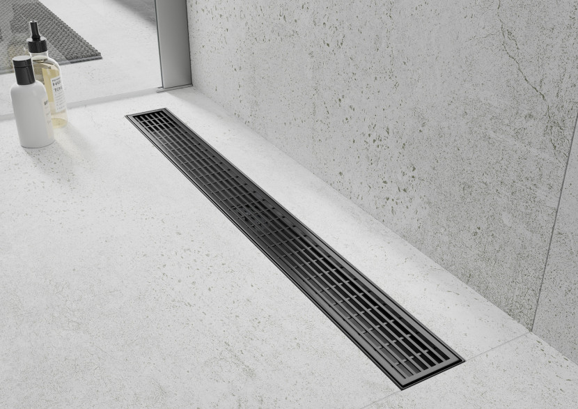 Odpływ liniowy Mexen Flat M33 czarny 60 cm 1 szt
