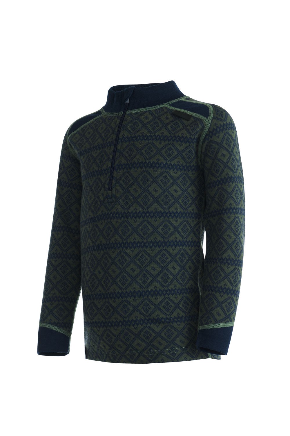 Rauland 2-lags Half Zip ulltrøye barn 1-7