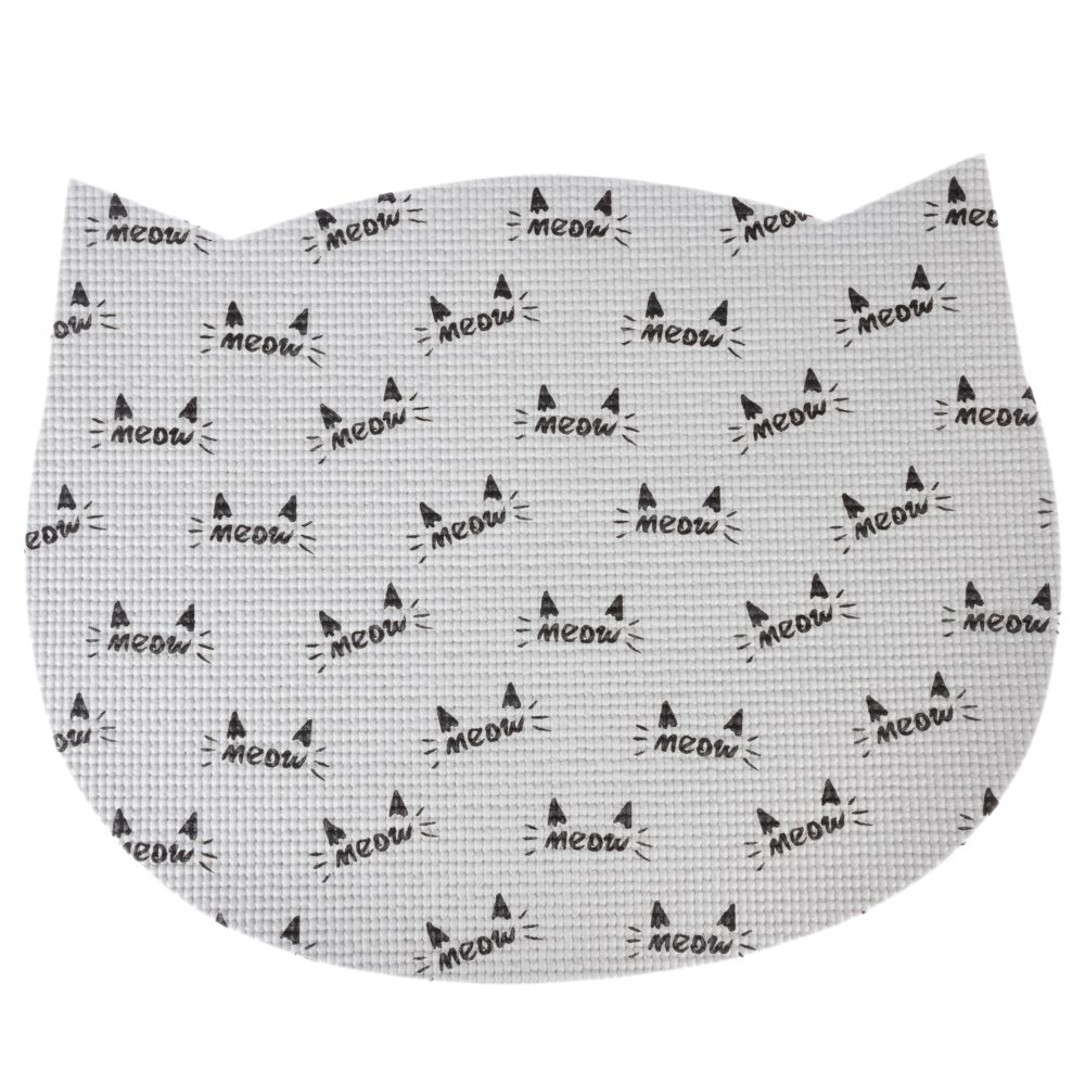 zooplus Basics Cat-Shaped Bowl Mat