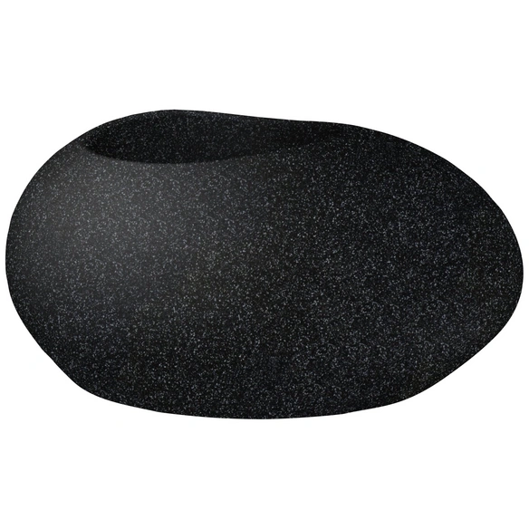 Pflanzgefäß »FLOW«, ØxH: 73 x 35,2 cm, schwarz