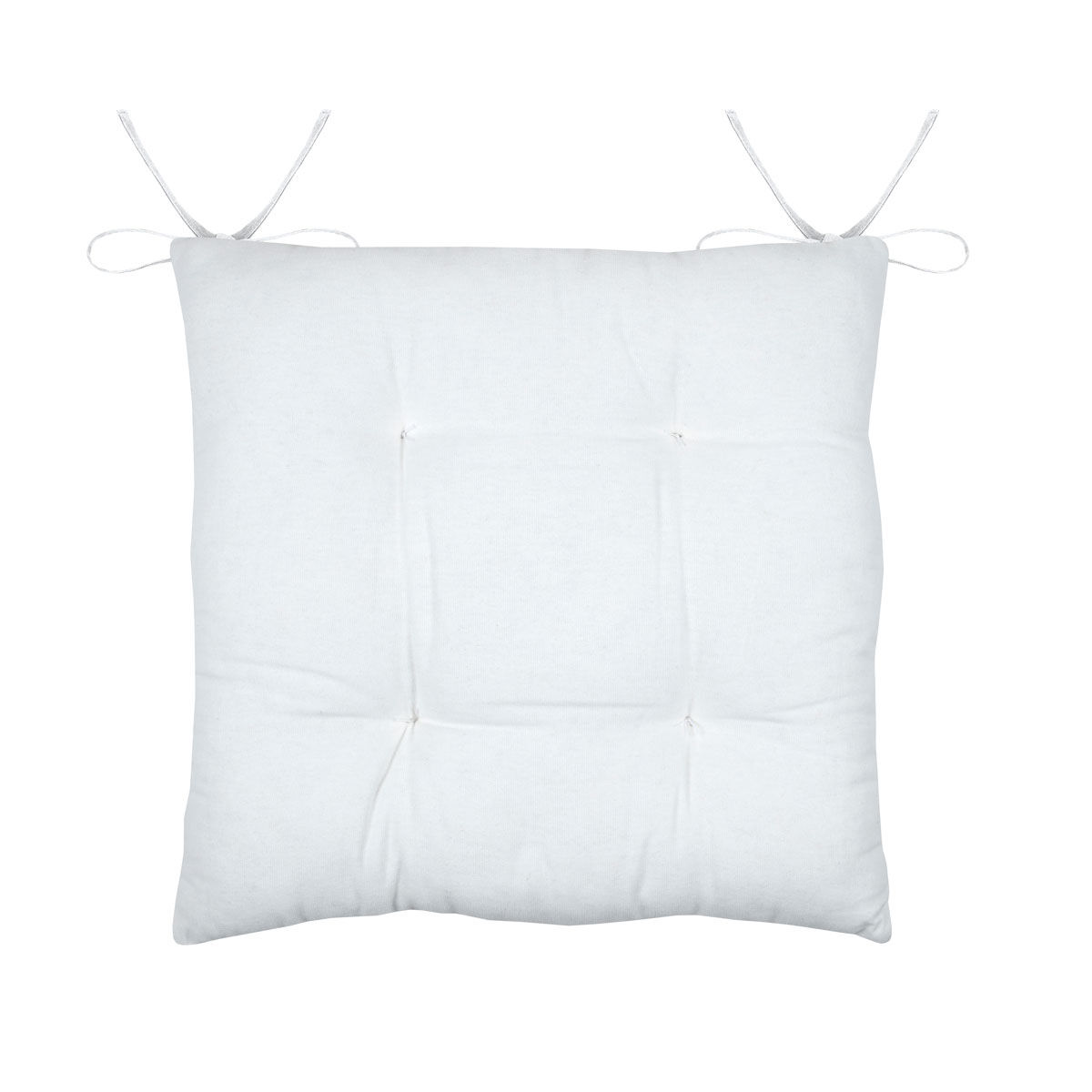 Coxim para cadeira JOANNY cru 38x38cm