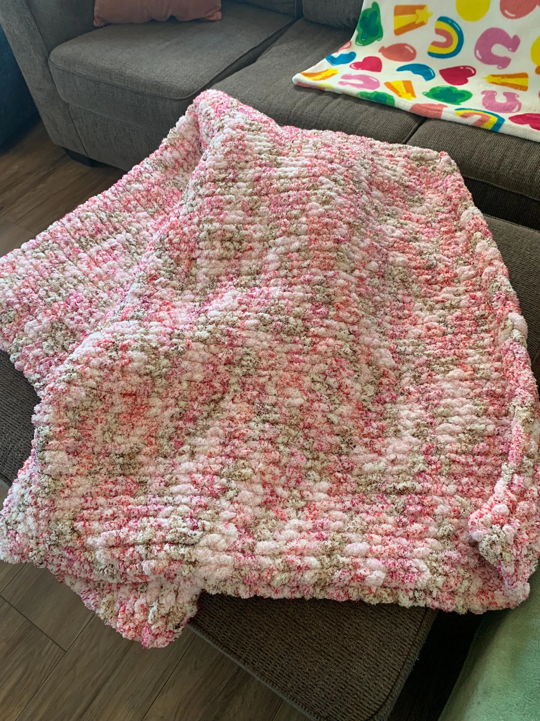 Pink Cupcake Blanket