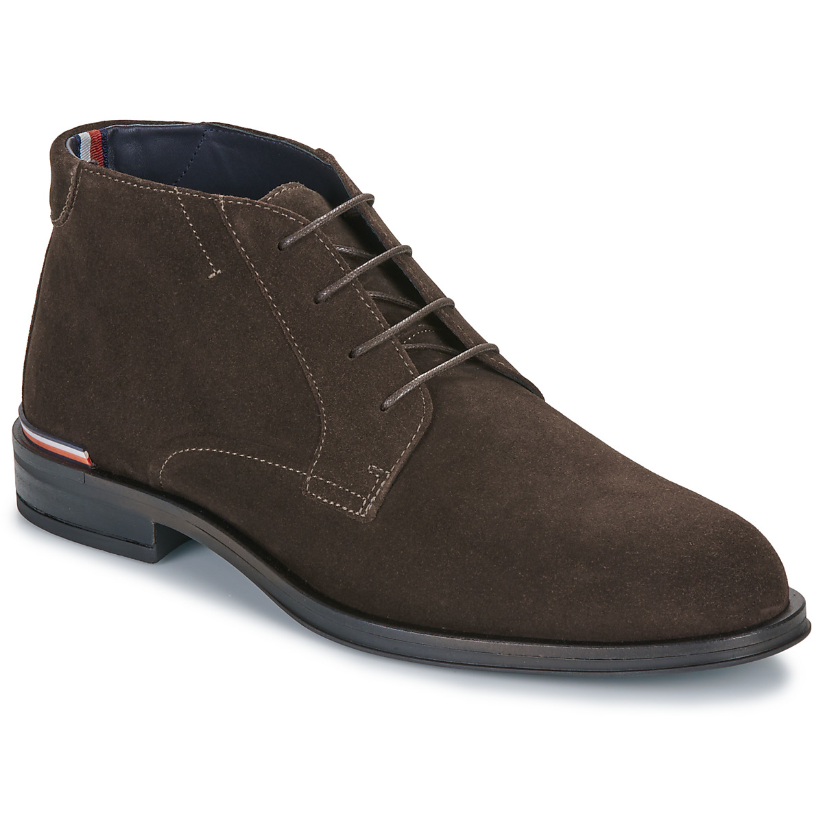Tommy Hilfiger - CORE RWB HILFIGER SUEDE L BOOT - Brown