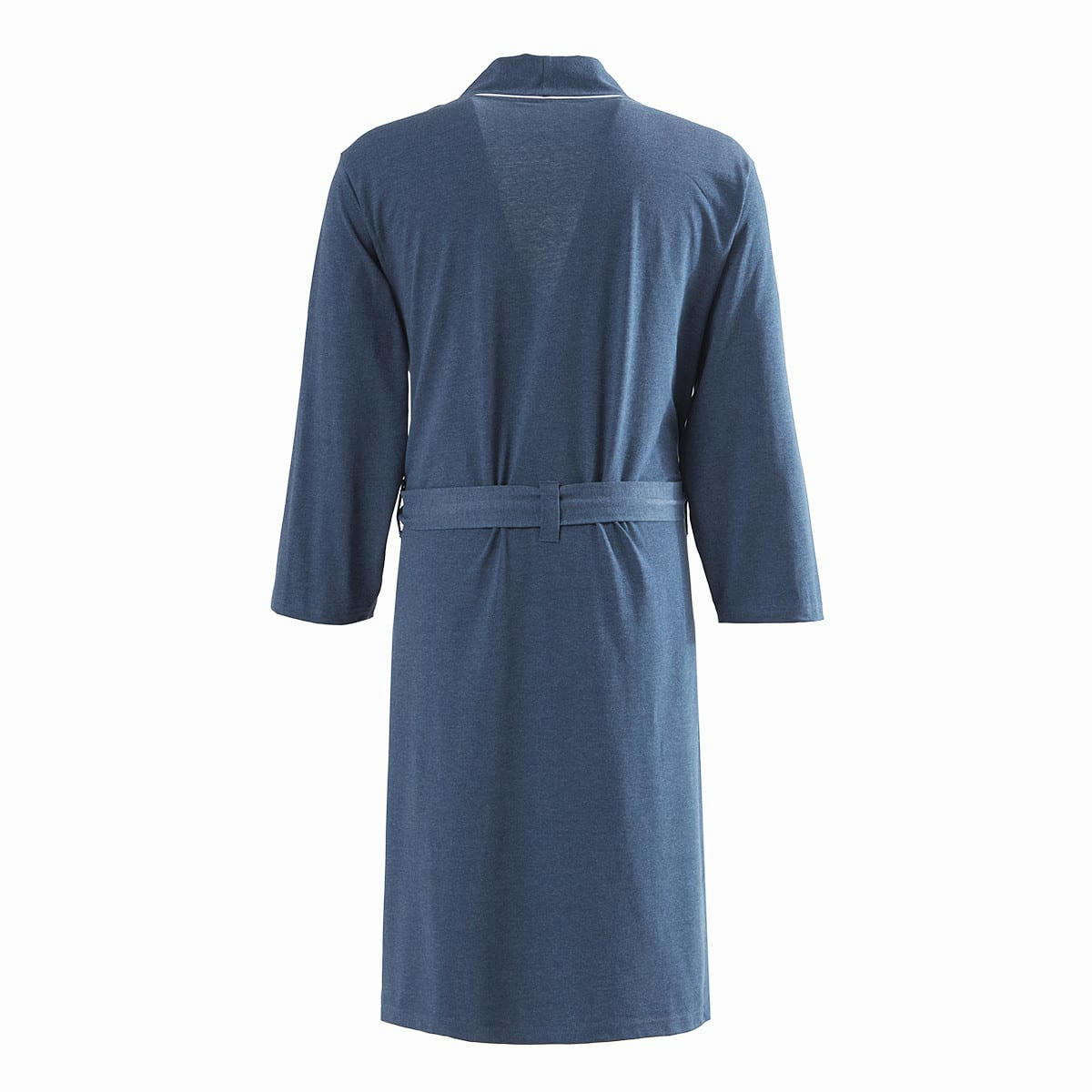SASHA - Robe de chambre chambray homme  bleu nuit L