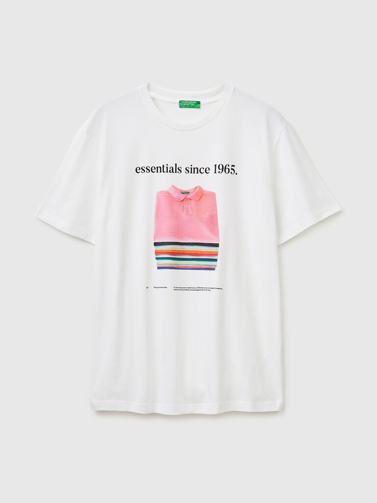 Cotton t-shirt with logo