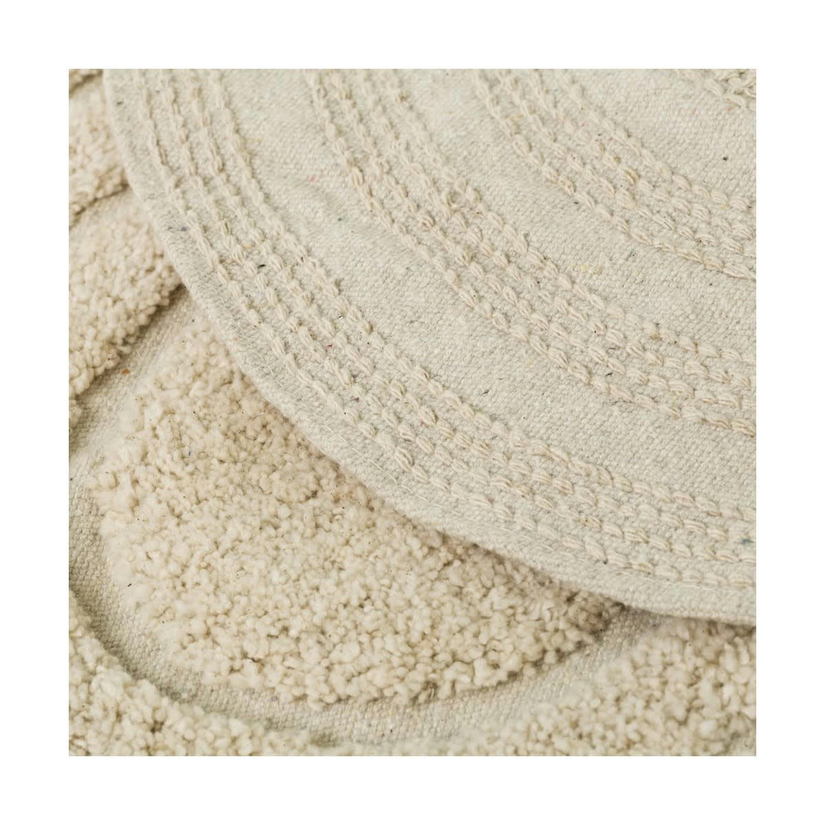 COTON - Tapis de bain coton ovales L63cm - Lot de 3