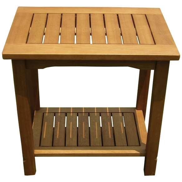 Beistelltisch »Santa Cruz«, BxHxT: 50 x 50 x 35 cm, EukalyptusHolz