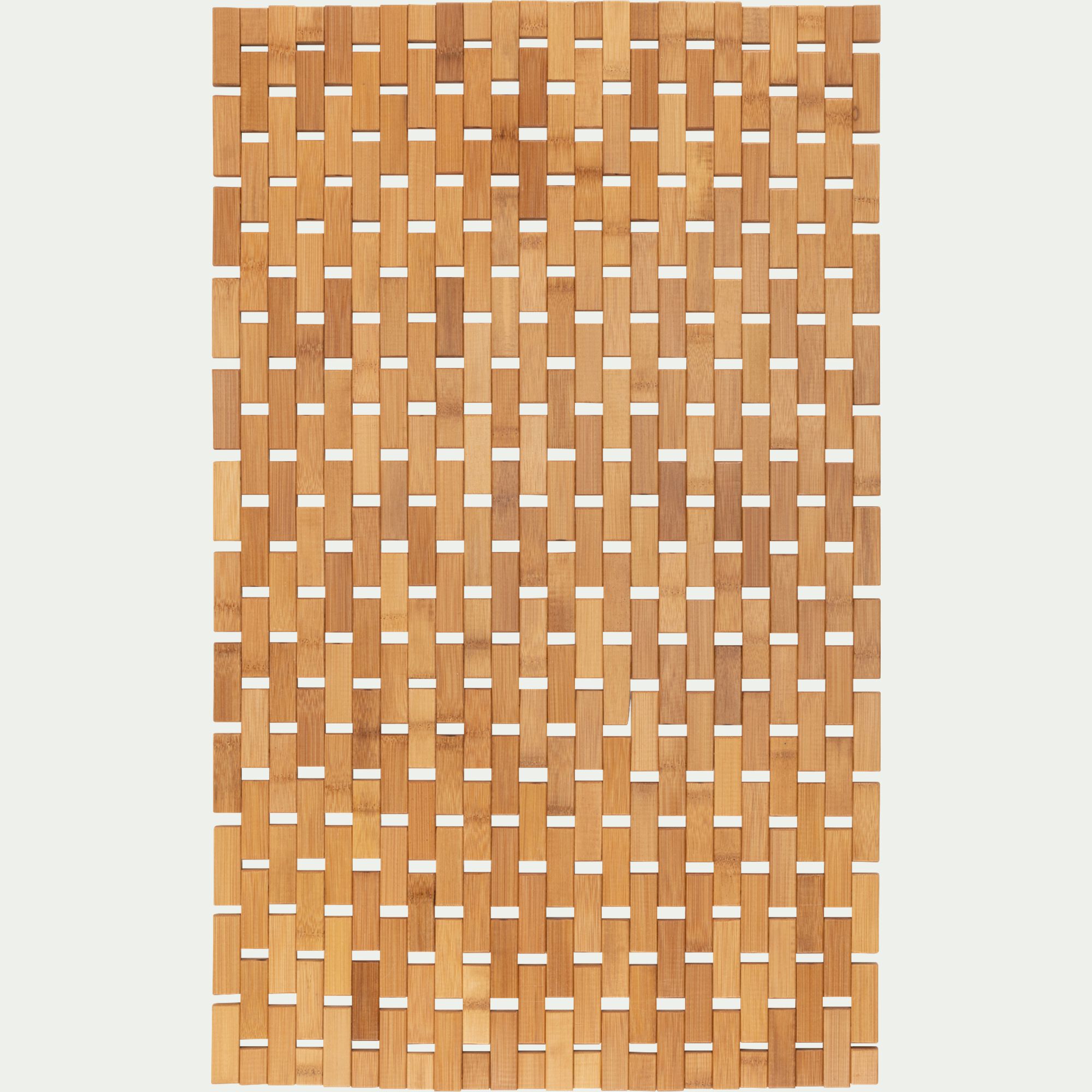 DONI - Caillebotis de douche en bambou49,5x83cm - naturel