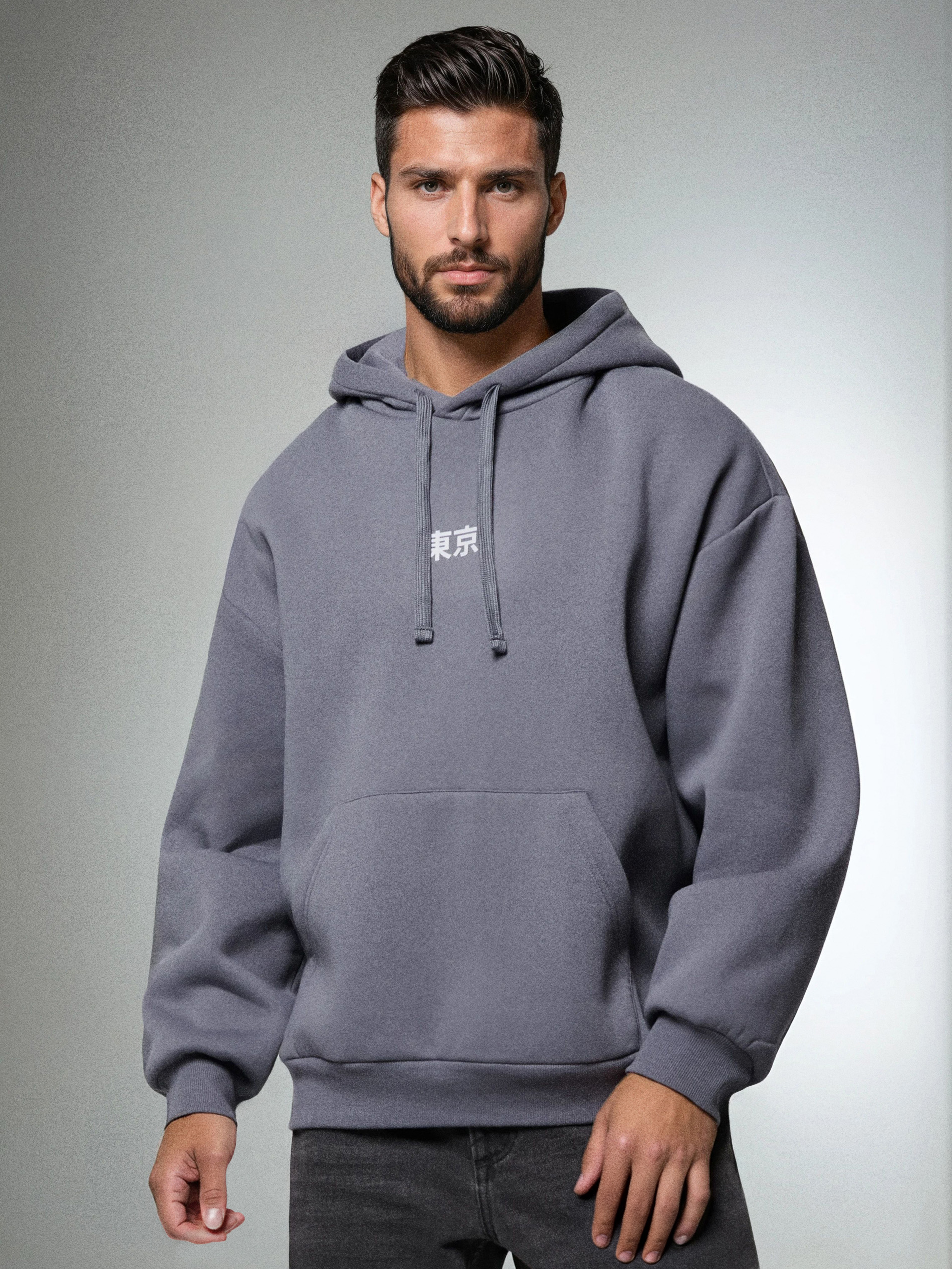 Bluza hoodie z nadrukiem