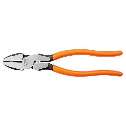 BAHCO - Pince universelle à haut effet de levier avec poignées gainées PVC, 250 mm