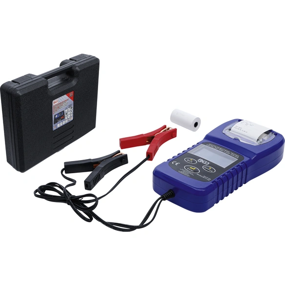 KFZ Spezialwerkzeuge, Digitaler Batterie- u. Ladesystem-Tester mit Drucker