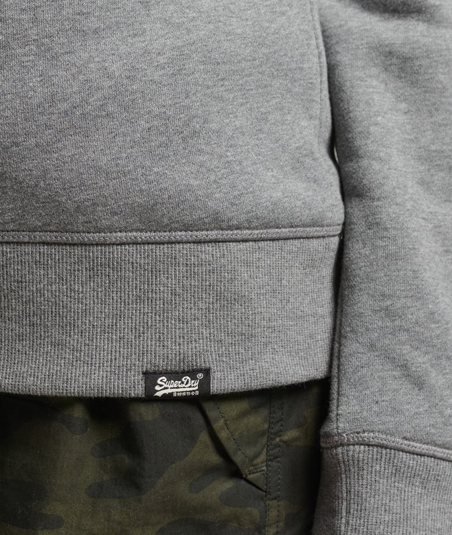 Organic Cotton Essential Logo Crew Sweatshirt
