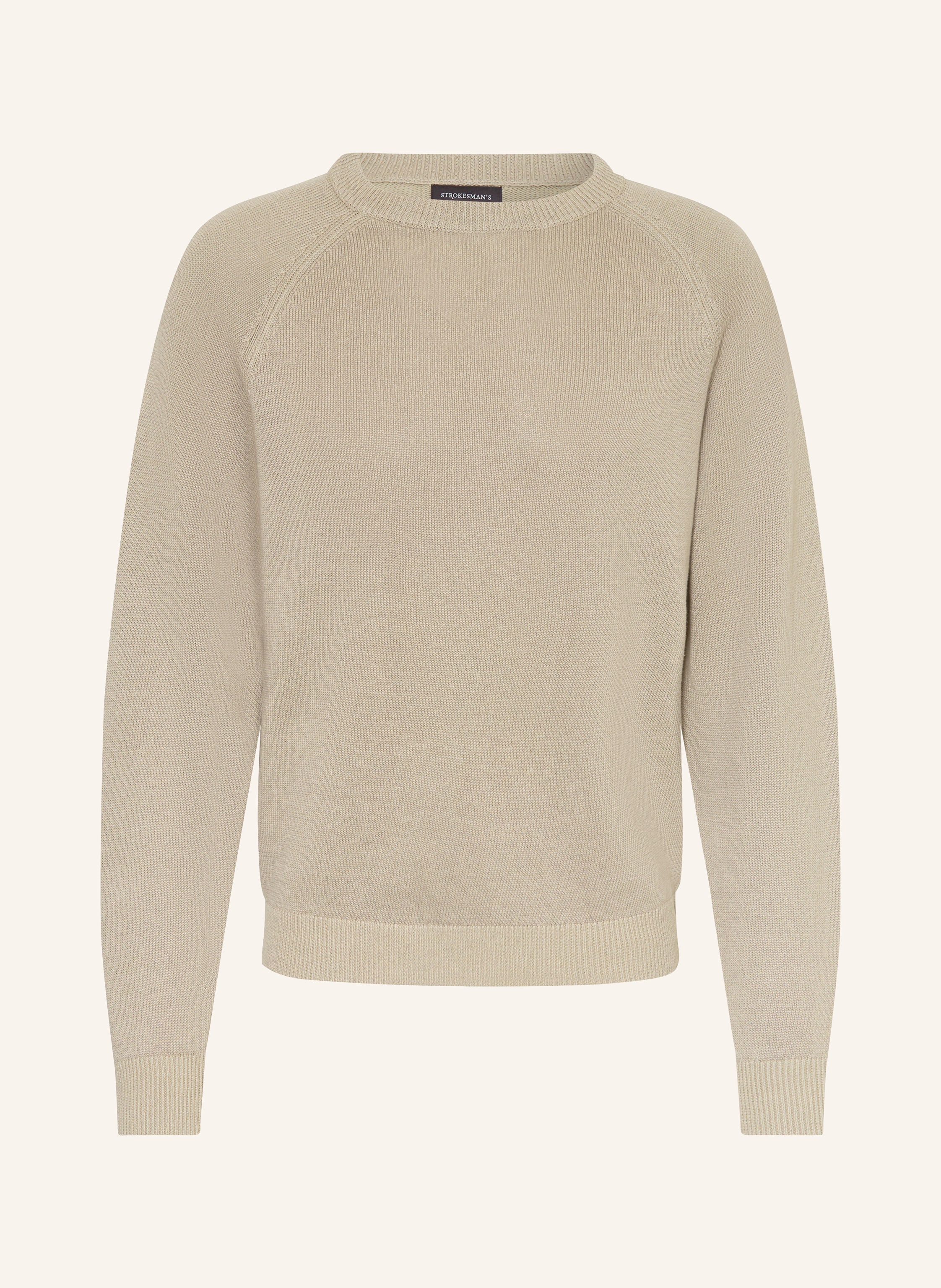 STROKESMAN'S Pullover mit Leinen