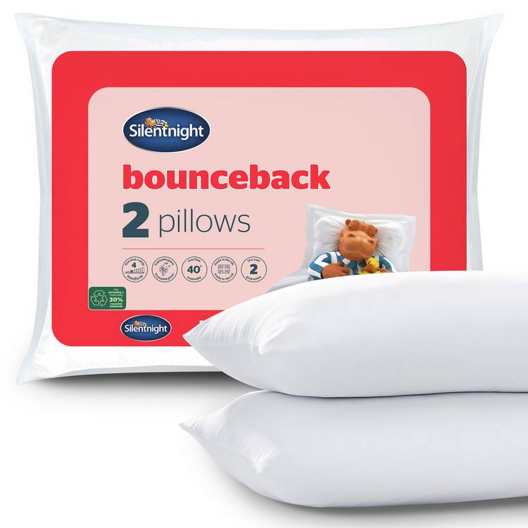 Silentnight Bounceback Medium Firm Pillow - 2 Pack