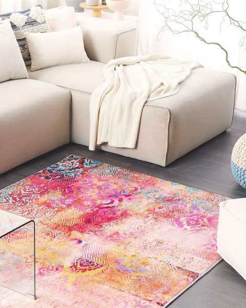 Dywan 140x200 cm abstrakcyjny kolorowy
