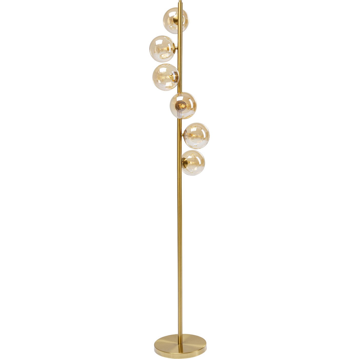 Vloerlamp Scala Balls 160cm gold Kare Design