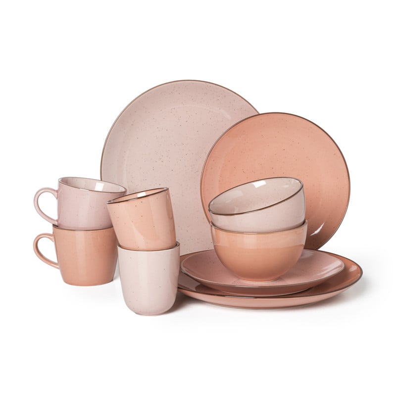 Schaaltje Emma - roze - &Oslash;11x6 cm