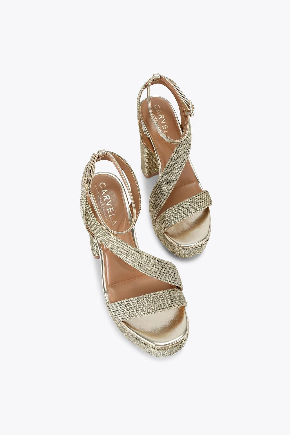 Carvela Gala Platform' Fabric Heels